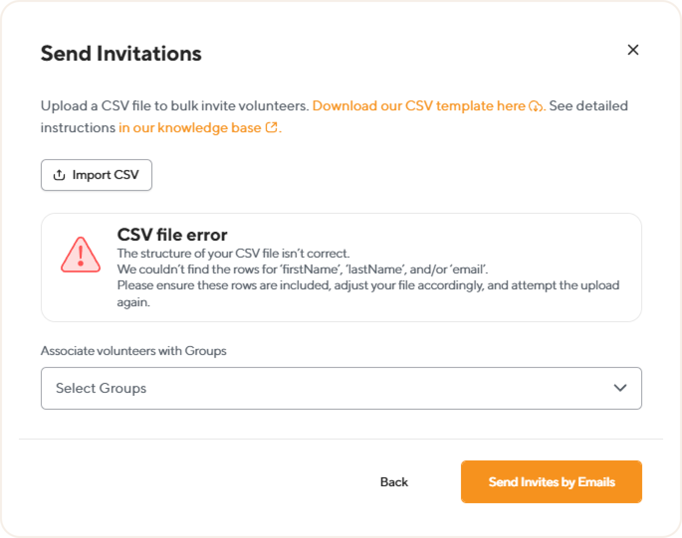 How to Troubleshoot Volunteer Invitation Issues?