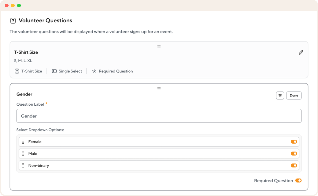 How to add custom questions or form to registration? (Pro)